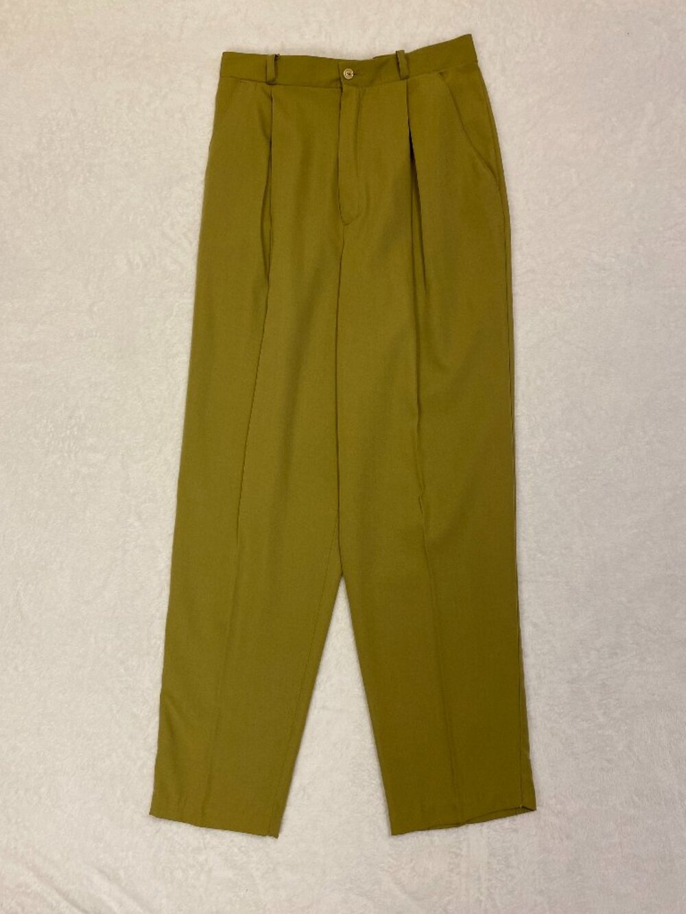 Vintage Stacey Michaels Olive Green Trousers Size 13/14